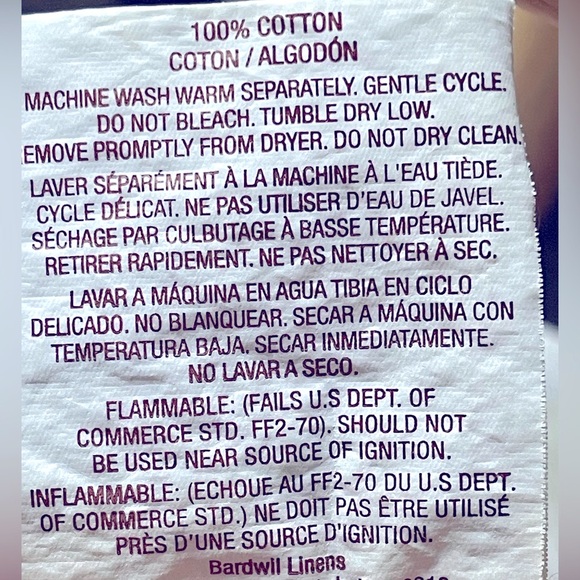 Dena Home Cotton Bath Math Rug 20” x36” - Picture 5 of 8